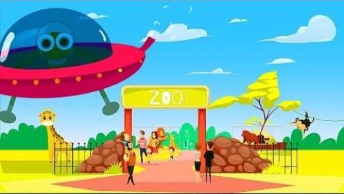 Kosmo Żabka w ZOO