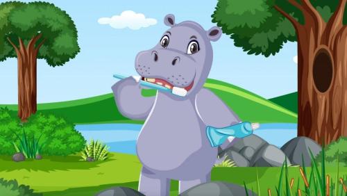 Hipopotam u Dentysty