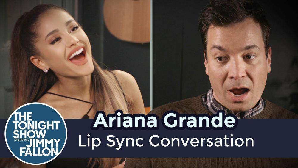 Ariana Grande, Jimmy Fallon i mistrzowski pokaz Lip Sync! [WIDEO]