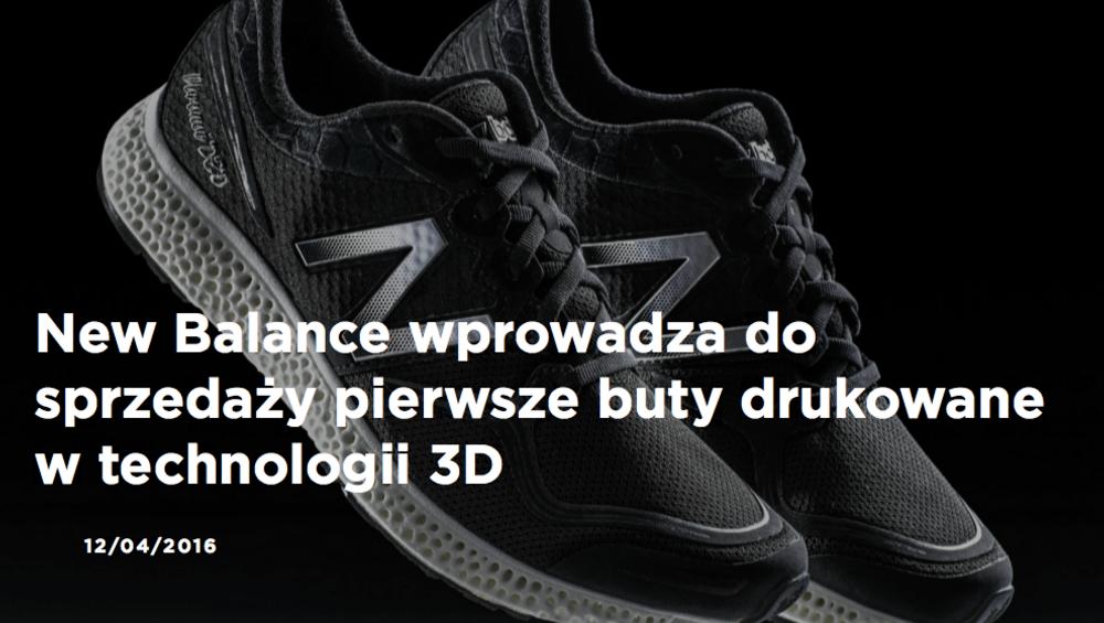 Buty z drukarki? Teraz to możliwe! Buty z drukarki? Teraz to możliwe!