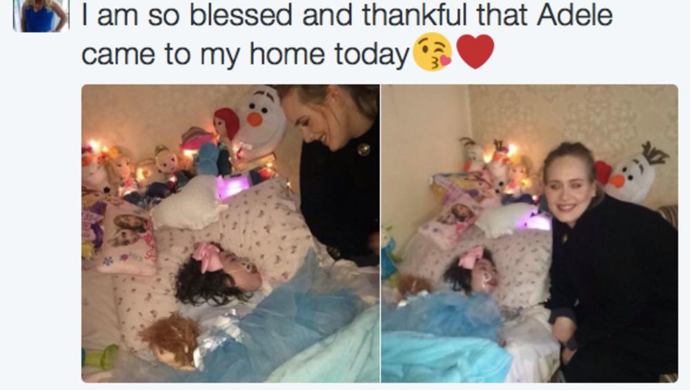 Wzruszający gest Adele!