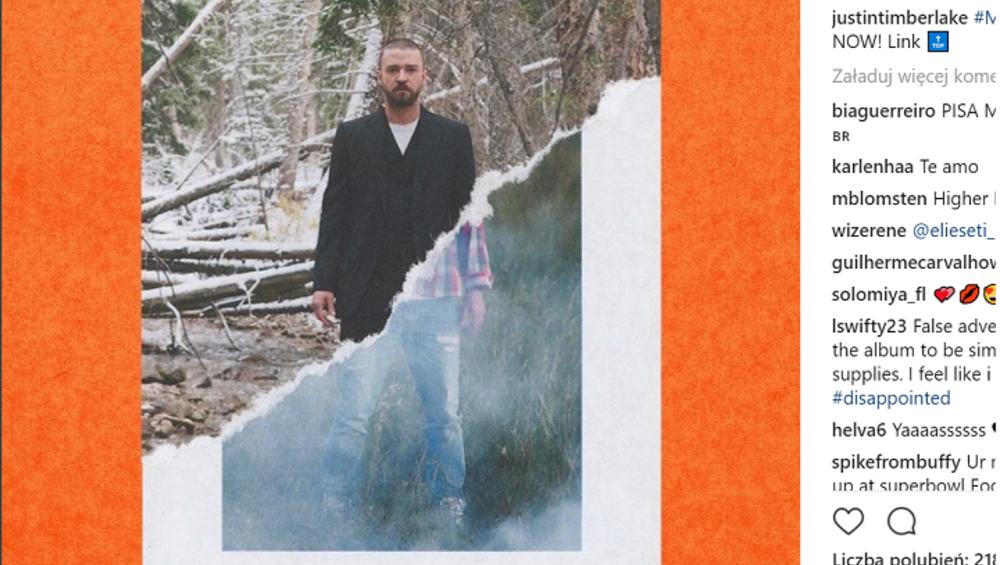 Premiera nowej płyty Justina Timberlake’a! Czekaliście na nią? Premiera nowej płyty Justina Timberlake’a! Czekaliście na nią?