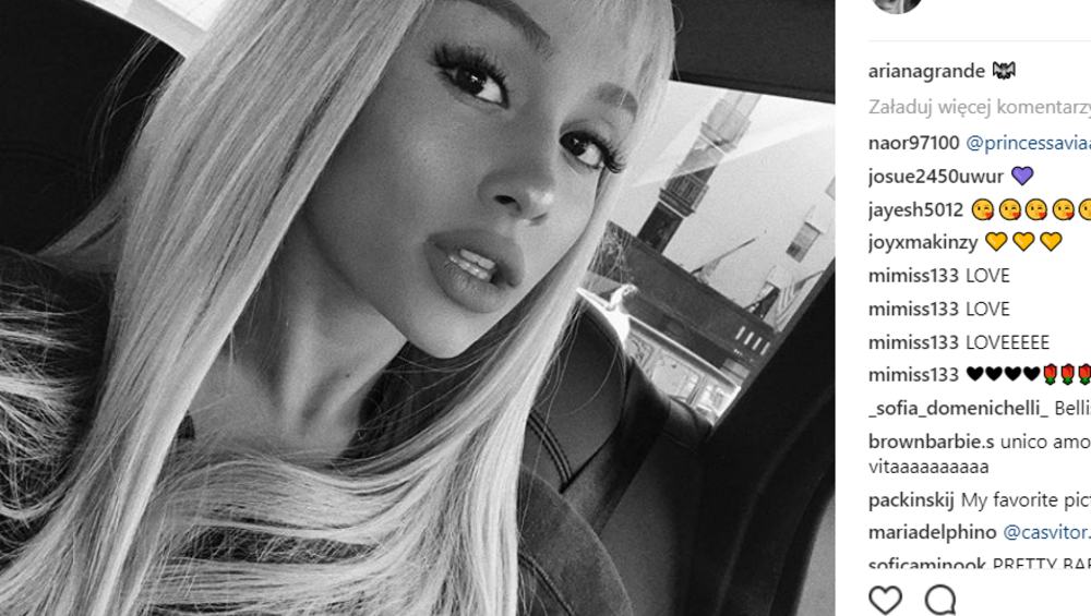 Ariana Grande wraca do sieci i teasuje nowy singiel! Fani zachwyceni