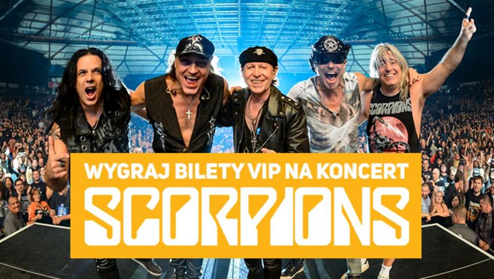 Wygraj bilety Vip na koncert Scorpions!