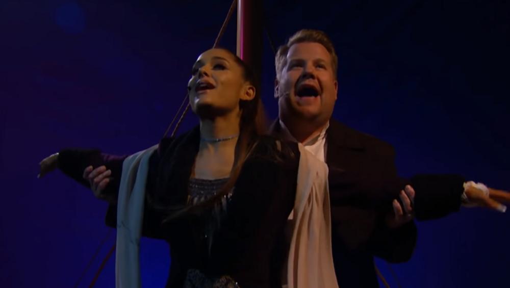 Ariana Grande śpiewa piosenkę z Titanica! VIDEO