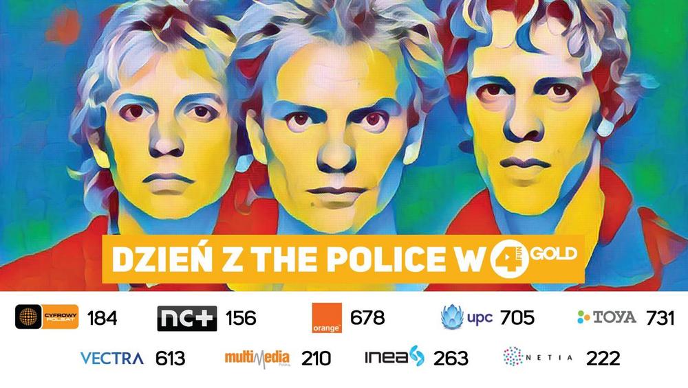 Dzień z The Police w 4FUN Gold