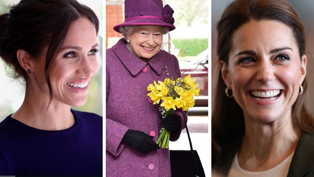 Królowa Elżbieta II zrzekła się tytułu dla Kate! Meghan może być zazdrosna
