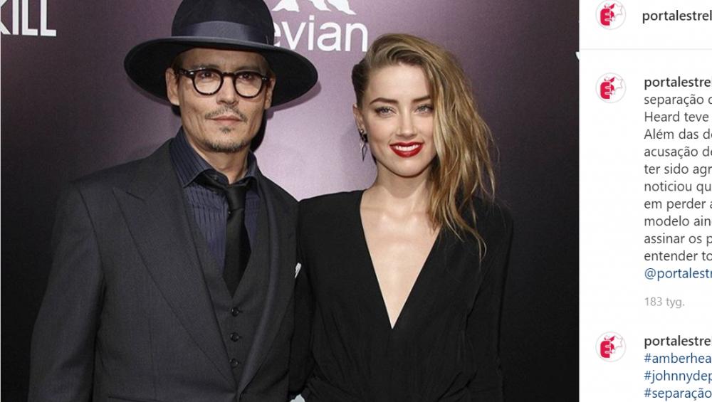 Johnny Depp BYŁ BITY przez żonę! Amber Heard się przyznała