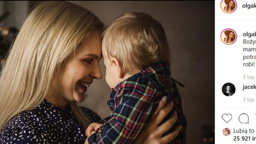 Olga Kalicka nie wstydzi się piersi. Pokazała jak karmi Olga Kalicka nie wstydzi się piersi. Pokazała jak karmi