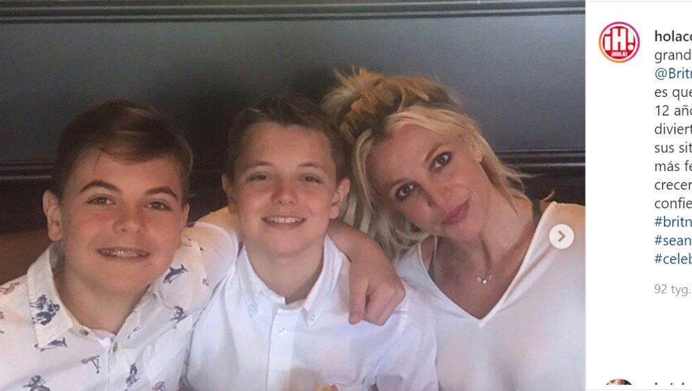 Syn Britney Spears ujawnił za dużo? Jego Instagram zablokowano