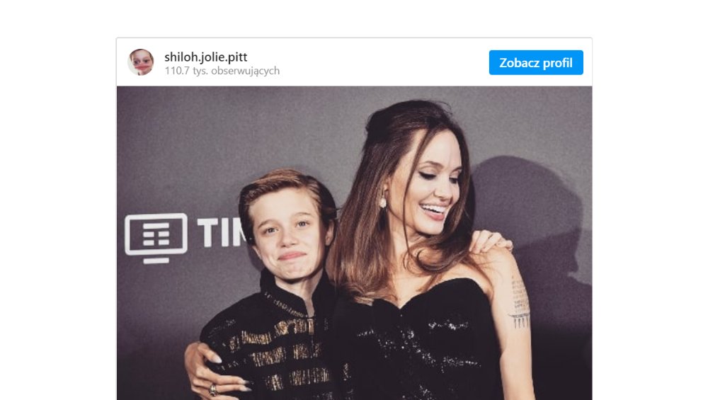 Shiloh – dziecko Angeliny Jolie i Brada Pitta –  zmienia płeć i imię