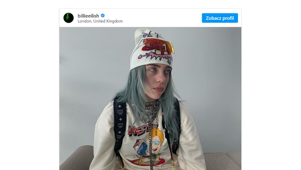 Billie Eilish robi rewolucję na Instagramie. Skąd taki krok?