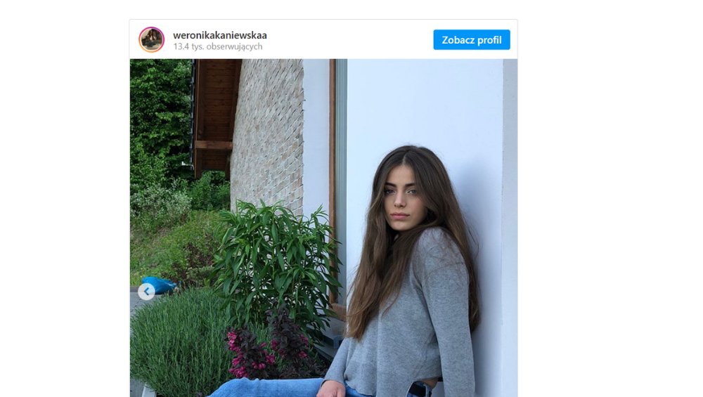 Weronika Kaniewska powtórzy sukces Klaudii El Dursi? [WIEK, INSTAGRAM]