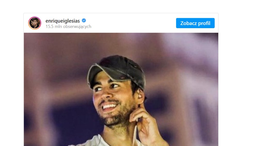 Enrique Iglesias: koncert w Polsce 2021! [DATA, MIEJSCE, BILETY]