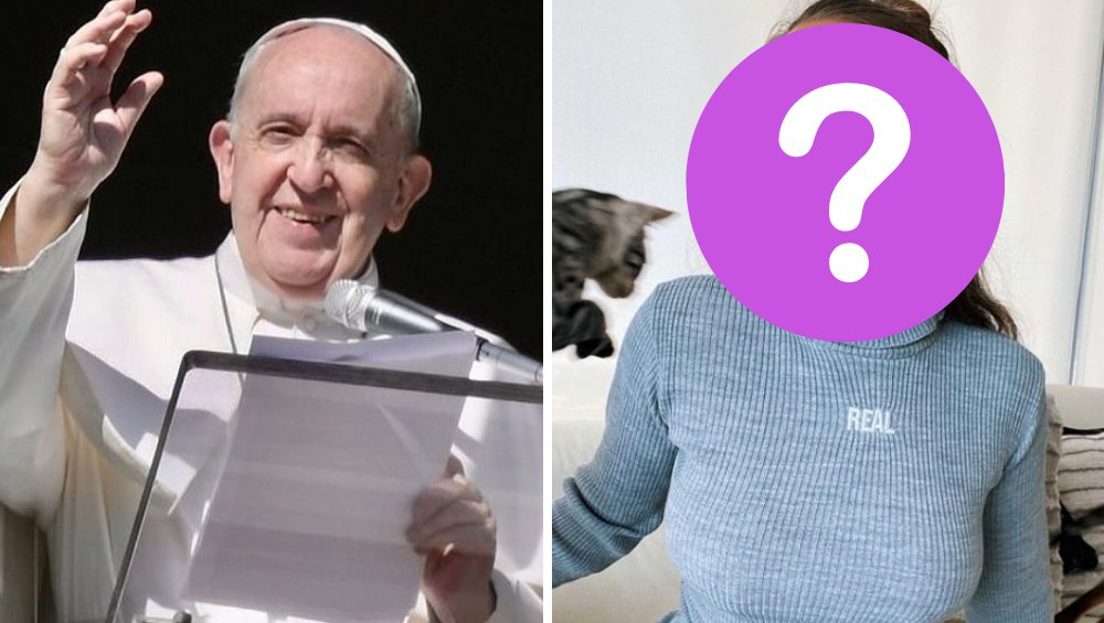 Papież Franciszek 'lajkuje'  zdjęcia modelek? 'Przynajmniej pójdę do nieba'