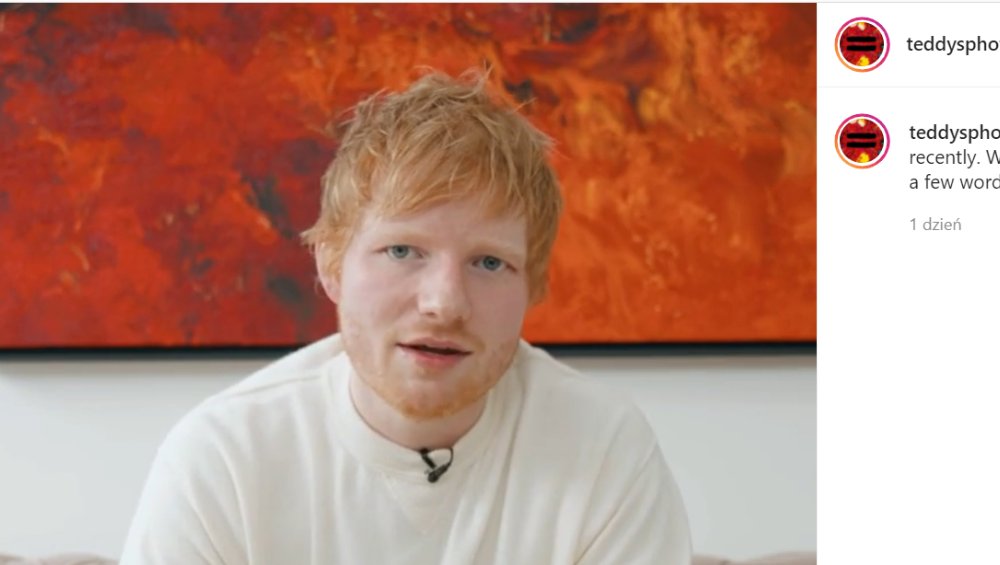 Ed Sheeran – czy Shape of You to plagiat? Jest WYROK sądu