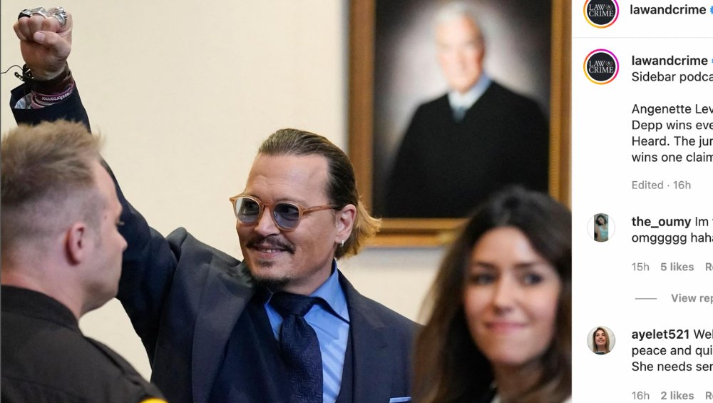 Depp vs. Heard: tak Johnny Depp świętował wygraną