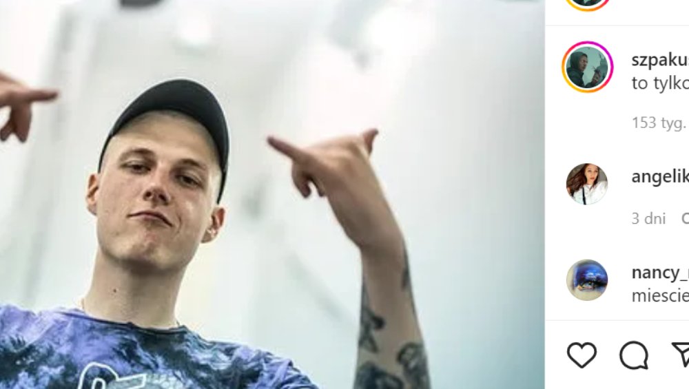 Szpaku – koncert z... oświadczynami. Narzeczeni dostali TAKI prezent Szpaku – koncert z... oświadczynami. Narzeczeni dostali TAKI prezent