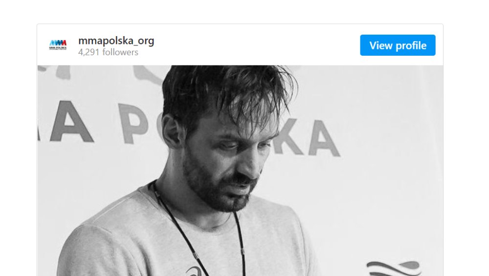 Polski zawodnik MMA zginął w Ukrainie. 'Spoczywaj w pokoju'