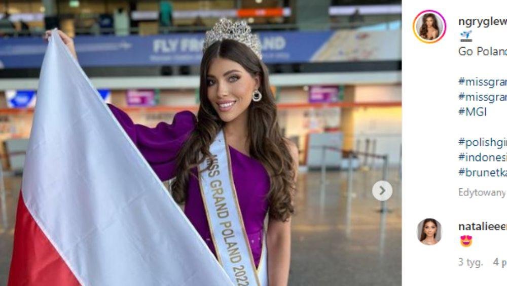 Natalia Gryglewska Miss Grand International 2022? Kim jest polska kandydatka?