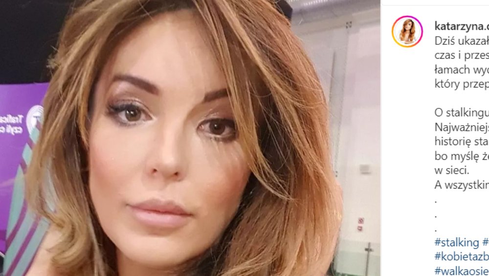 Katarzyna Dacyszyn opowiedziała o brutalnym ataku stalkera. Oblał ją kwasem siarkowym Katarzyna Dacyszyn opowiedziała o brutalnym ataku stalkera. Oblał ją kwasem siarkowym