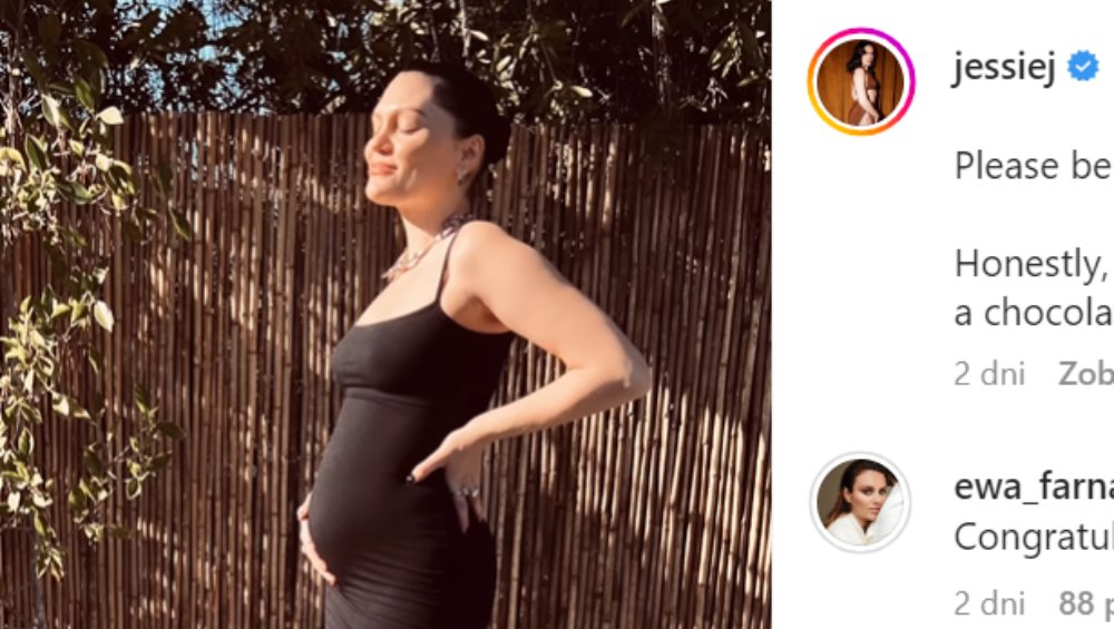 Jessie J jest w ciąży. Pokazała poruszające wideo