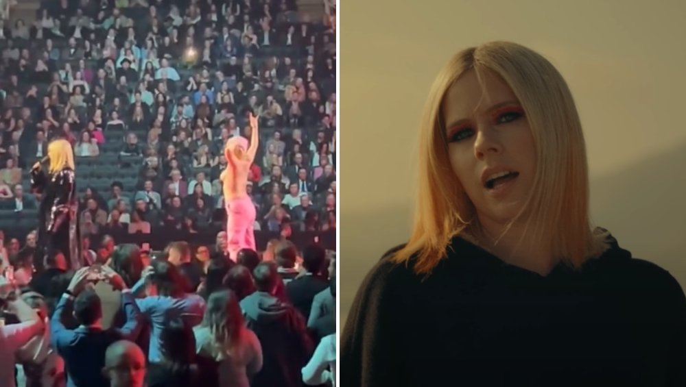 Avril Lavigne: półnaga aktywistka wtargnęła na scenę podczas koncertu. Ostra reakcja artystki