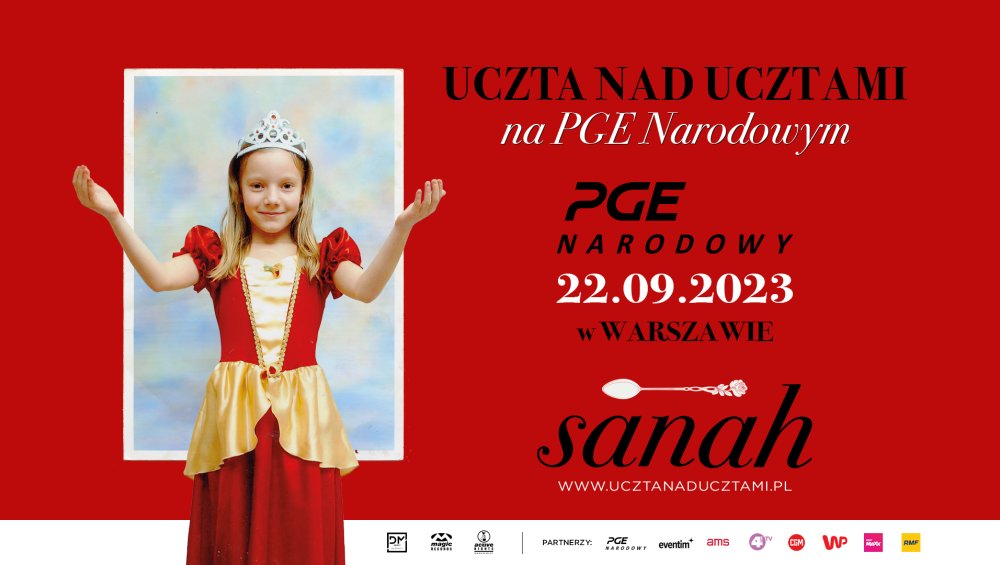 sanah na PGE Narodowym w Warszawie! Trzeci koncert Uczty nad Ucztami ogłoszony
