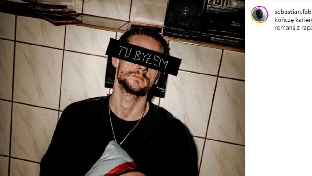 Sebastian Fabijański kończy z muzyką. Zapowiedział koniec kariery rapera Sebastian Fabijański kończy z muzyką. Zapowiedział koniec kariery rapera