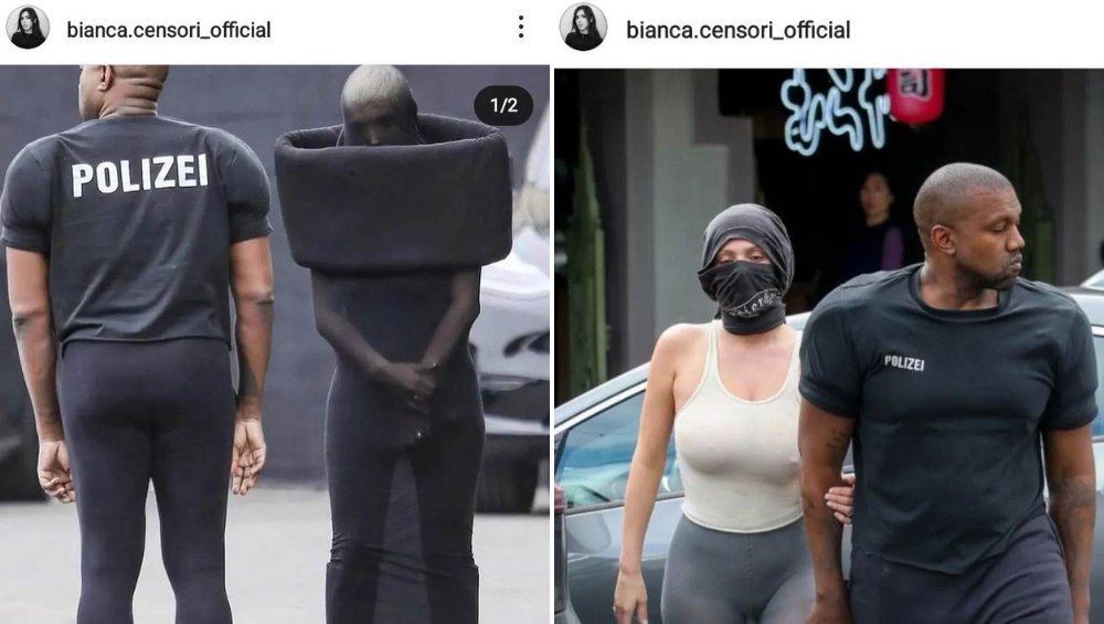 Żona Kanyego Westa wyszła na miasto boso i bez bielizny. Co się dzieje z Biancą Censori?