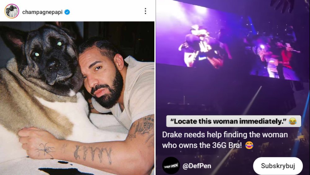 Fanka rzuciła stanikiem w Drake'a. Teraz pozuje dla Playboya