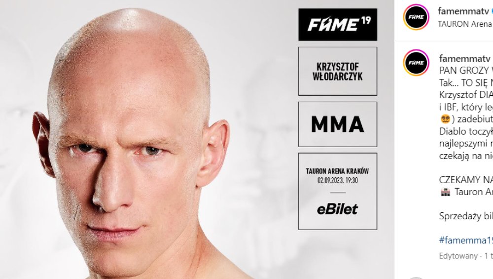 Fame MMA 19: Diablo jednak nie zawalczy w oktagonie? Promotor boksera wydał oświadczenie
