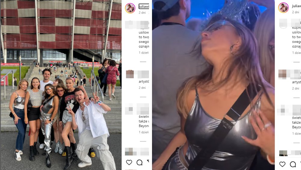 Julia Wieniawa po koncercie Beyonce skrytykowana przez fanów. O co poszło?