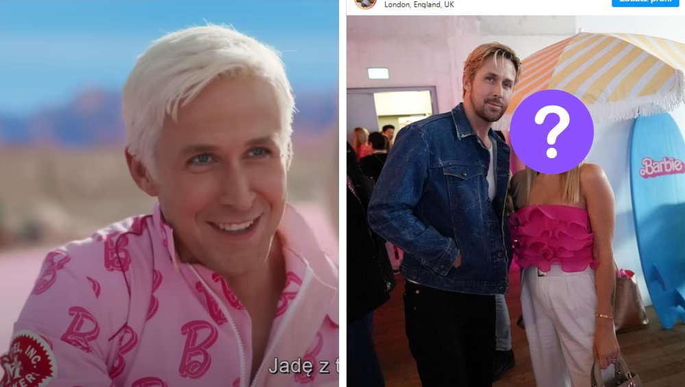 Barbie: Ryan Gosling na zdjęciu z polską celebrytką na premierze filmu