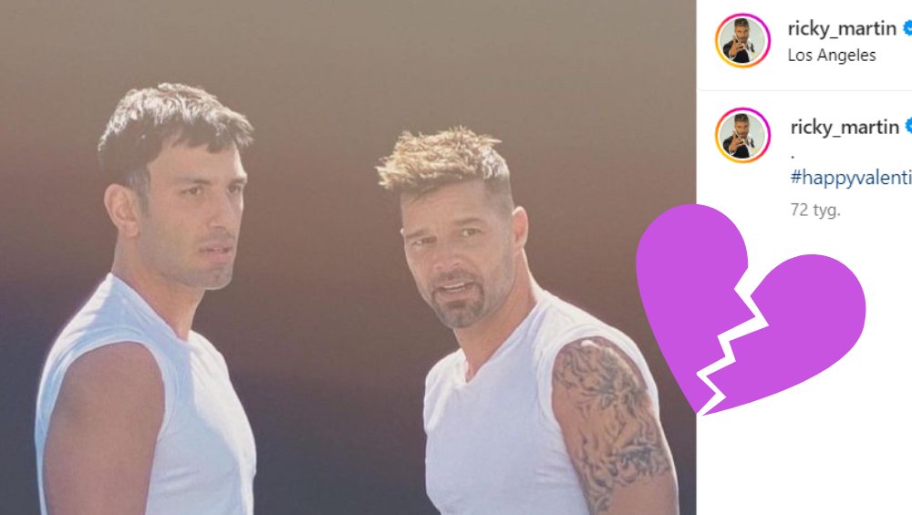 Ricky Martin rozwodzi się z mężem. Małżeństwo przetrwało 6 lat Ricky Martin rozwodzi się z mężem. Małżeństwo przetrwało 6 lat