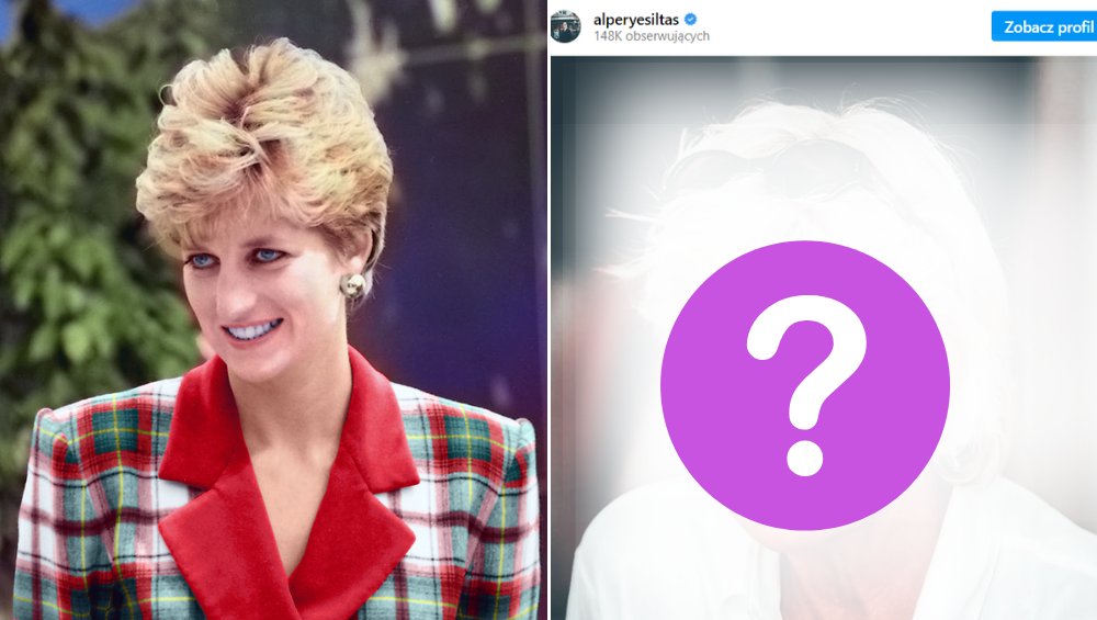 Jak dziś mogłaby wyglądać księżna Diana? Zdjęcie podzieliło internautów