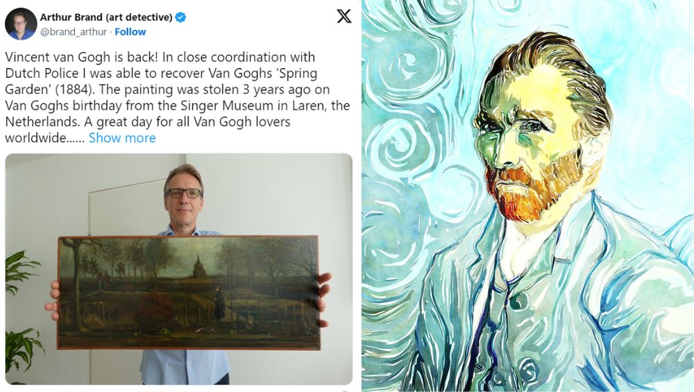 Obraz van Gogha, który skradziono w okresie lockdownu został odnaleziony! W sprawę zaangażowano detektywa