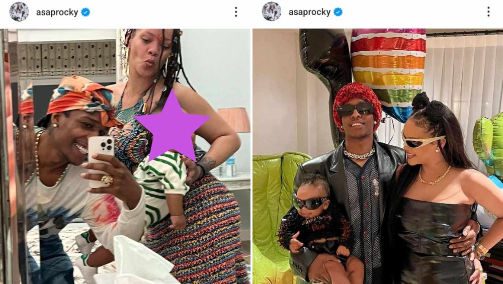 Rihanna i ASAP Rocky pokazali drugiego synka po raz pierwszy! Rodzinna sesja [FOTO]