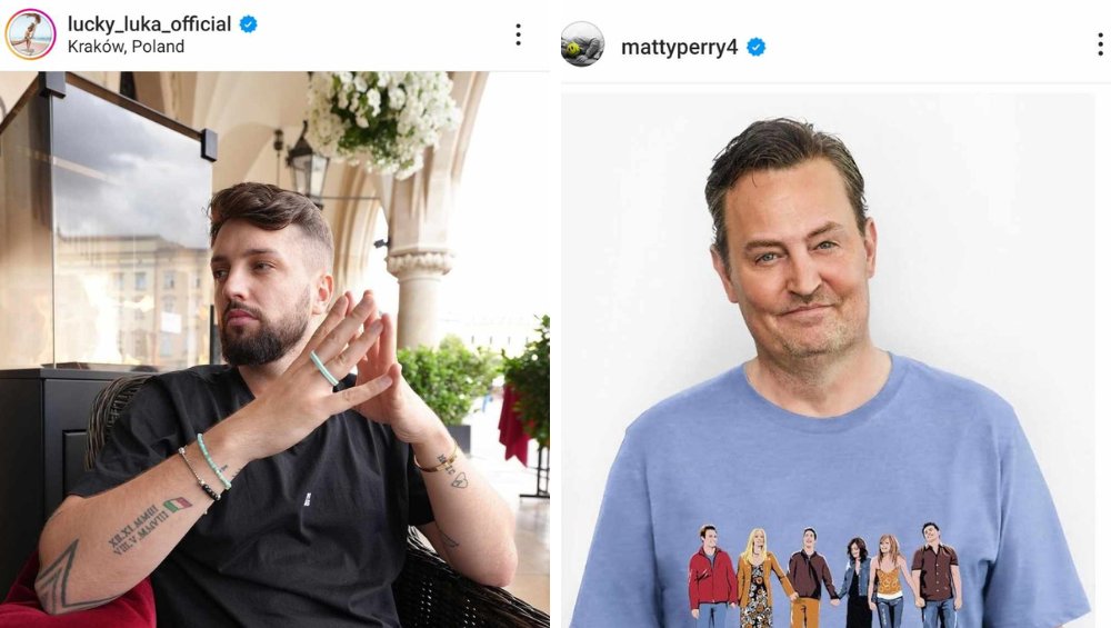 Polski influencer zrobił sobie tatuaż nawiązujący do Matthew Perry'ego. Pokazał zdjęcia