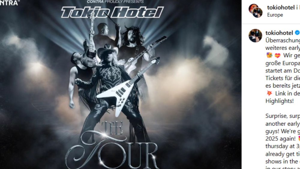 Tokio Hotel zagra koncert w Polsce! Pamiętacie hit Durch Den Monsun?