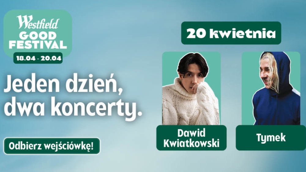 Dawid Kwiatkowski i Tymek z DARMOWYM koncertem w Warszawie. Co trzeba zrobić żeby zdobyć wejściówki?