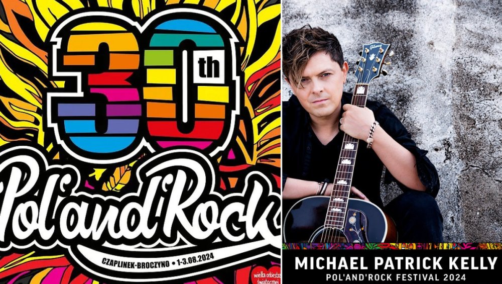 Michael Patrick Kelly dołącza do line up'u Pol'and' Rock Festival 2024! Kto jeszcze wystąpi?