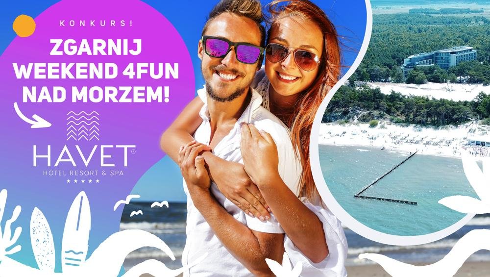Odpowiedz na pytanie i wygraj weekend 4FUN nad morzem!