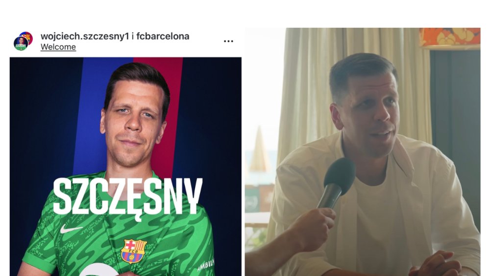 Wojciech Szczęsny zdradza kulisy transferu do FC Barcelony. Rodzina miała wpływ na jego decyzję Wojciech Szczęsny zdradza kulisy transferu do FC Barcelony. Rodzina miała wpływ na jego decyzję