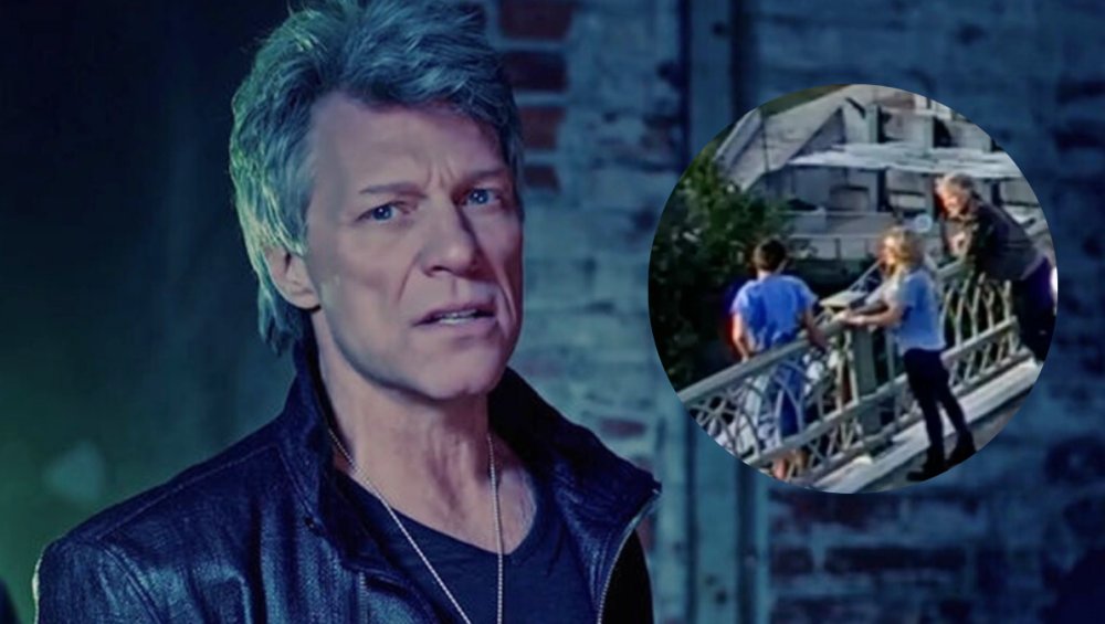 Jon Bon Jovi powstrzymał kobietę przed samobójstwem na planie teledysku [WIDEO]