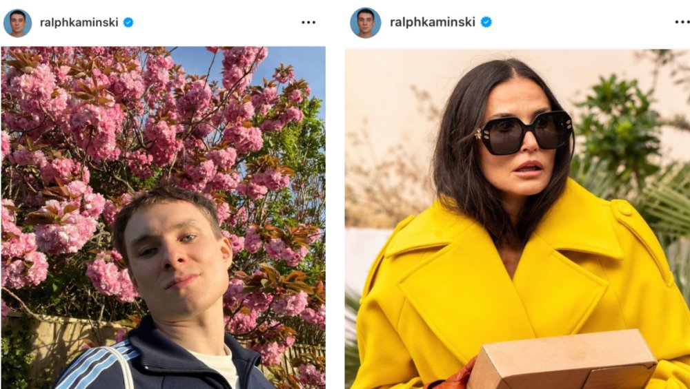 Ralph Kaminski przebrał się za Demi Moore na Halloween. Aktorka zareagowała Ralph Kaminski przebrał się za Demi Moore na Halloween. Aktorka zareagowała