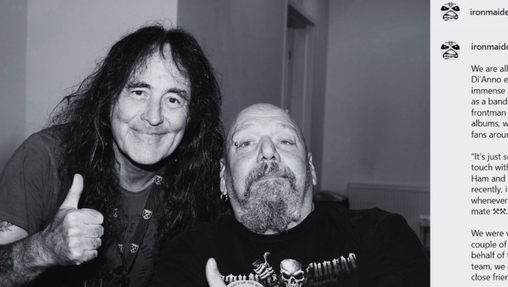 Iron Maiden pożegnał Paula Di'Anno. Przejmujące słowa zespołu Iron Maiden pożegnał Paula Di'Anno. Przejmujące słowa zespołu