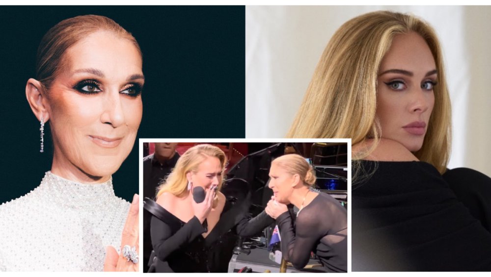 Adele przerwała swój występ. Artystka zalała się łzami, gdy zobaczyła Celine Dion [WIDEO]