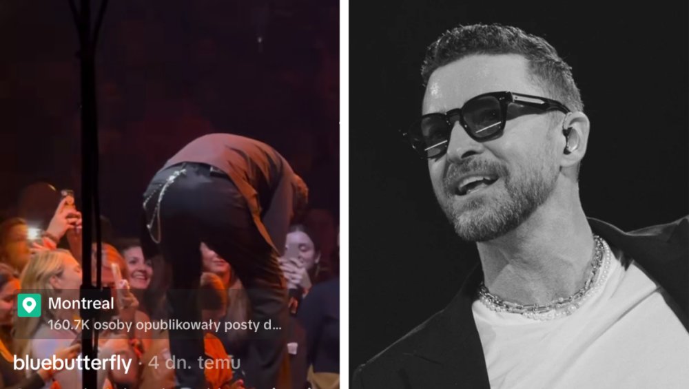 Justin Timberlake próbował zwrócić uwagę fanki podczas koncertu. Ta nie zareagowała i pożałowała [WIDEO]