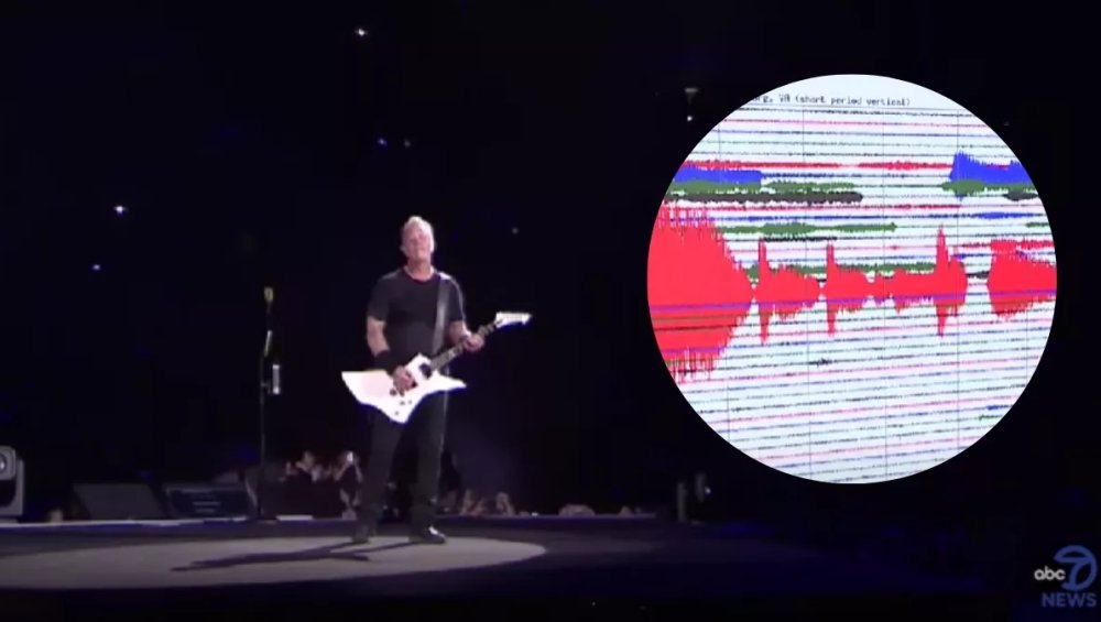 Metallica podczas występu wywołała trzęsienie ziemi… DOSŁOWNIE